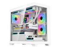 DarkFlash C218M + 6 fans ARGB White - 1471201 - zdjęcie 2